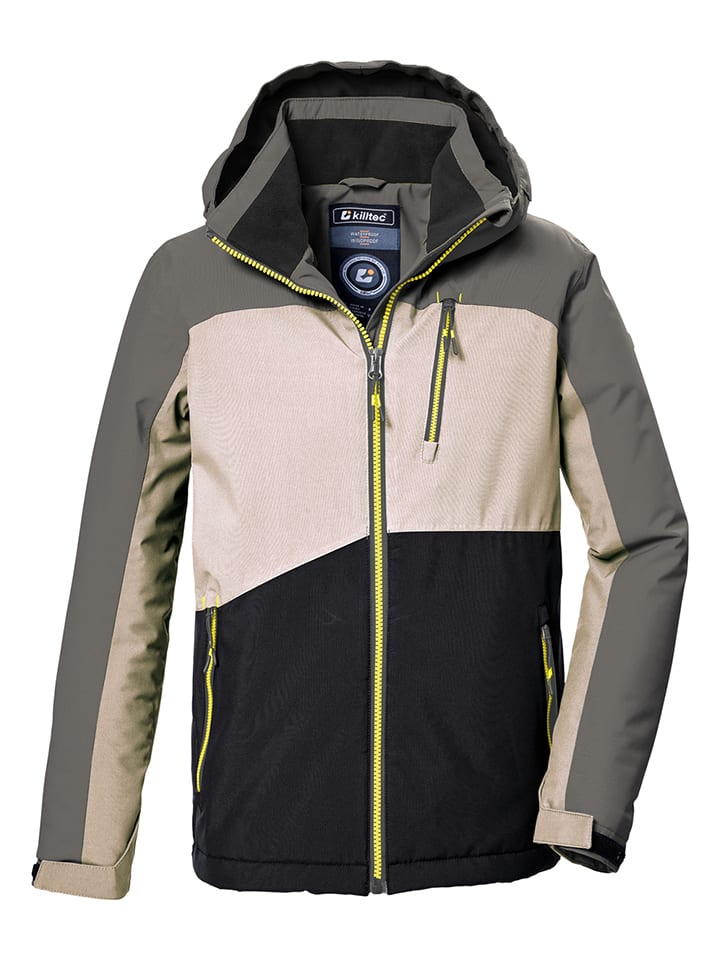 

Killtec Функциональная куртка в черно-кремово-сером цвете
