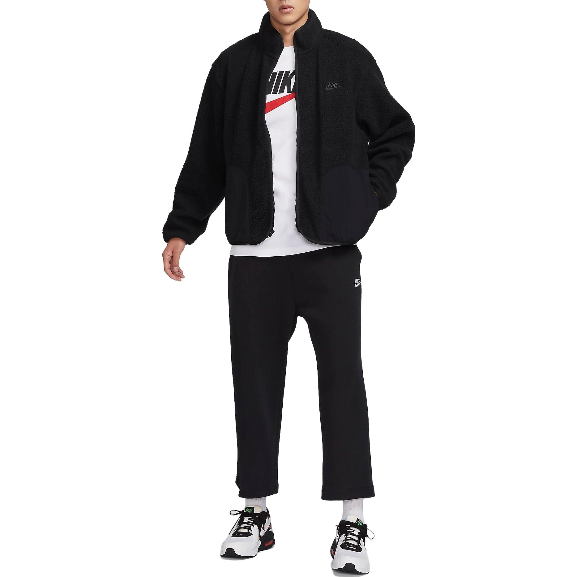 Nike Пальто с бархатистой текстурой Men's Black, Black — фото 4