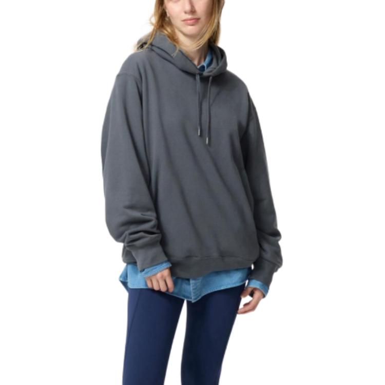 

Свитшот Unisex Dark Gray UNIQLO, темно-серый