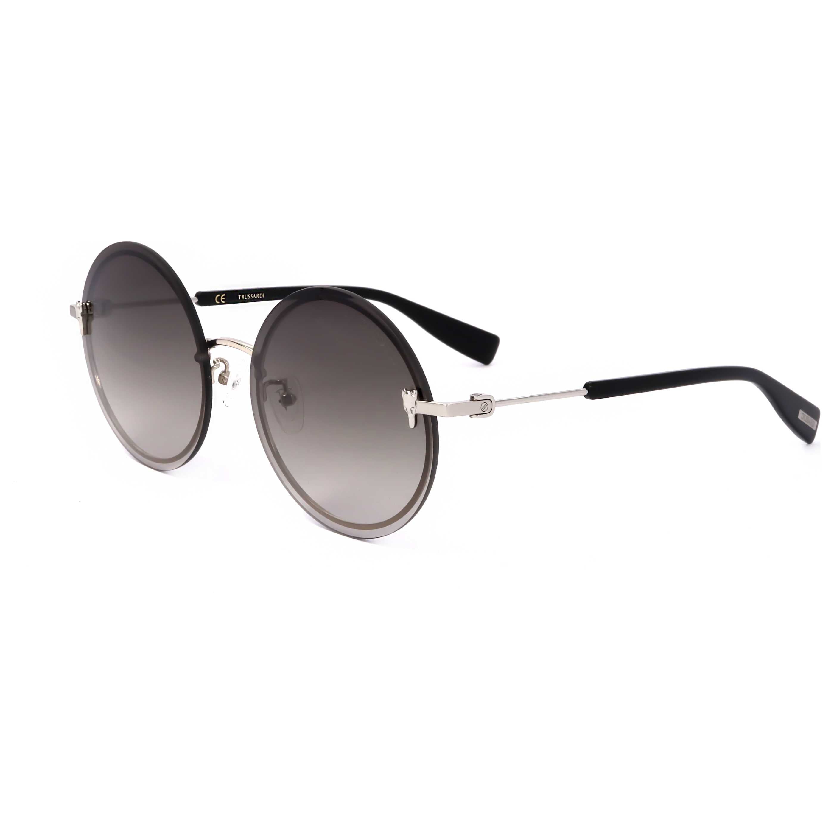 

Trussardi Женские солнцезащитные очки 59 мм серые, Palladium