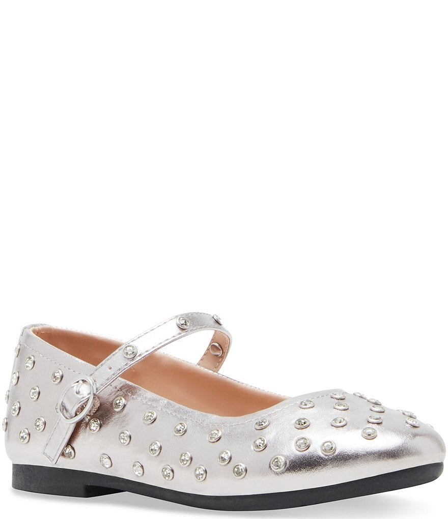 

Steve Madden Girls 'J-Vinetar Мэри Джейн Флэтс (молодежь), серебро