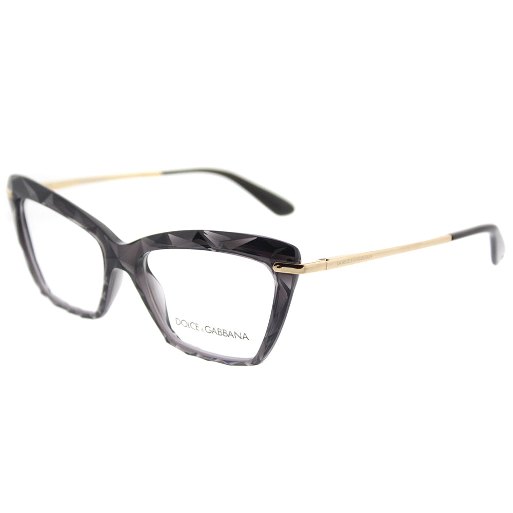 

Dolce & Gabbana DG 5025 504 53 мм женские очки кошачий глаз 53,1 мм, цвет transparent grey