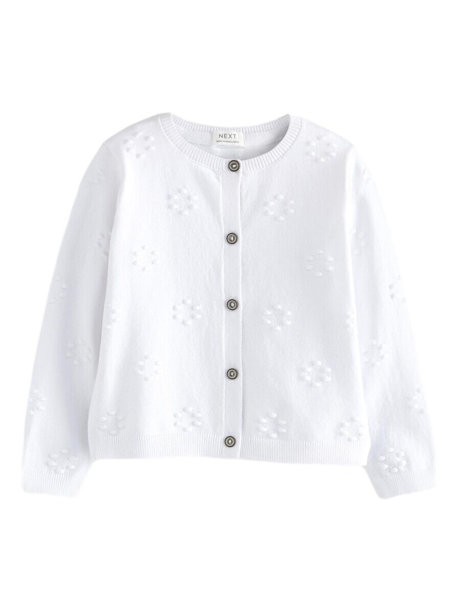 

Вязаный кардиган Next Knit Cardigan, белый