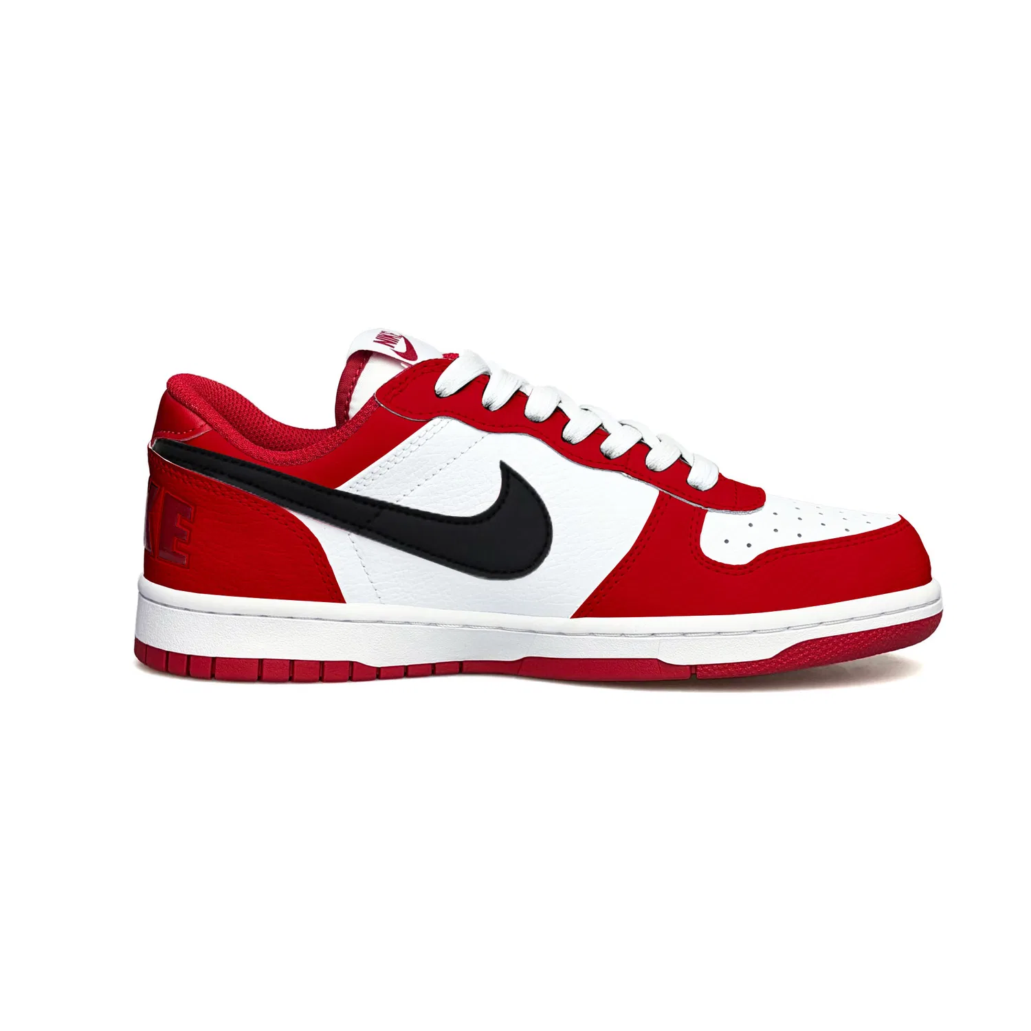 Скейтбордические кроссовки Nike Big Red Wind Rhapsody Low Chicago Red — фото 3