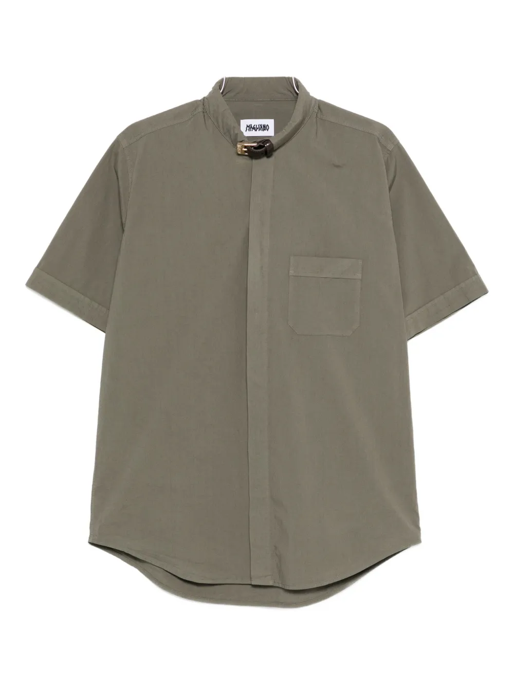 

Рубашка с короткими рукавами, застегивающаяся на пуговицы Magliano, зеленый