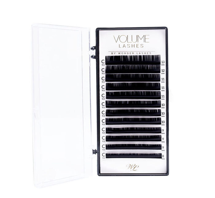 

Wonder Lashes, Wonder Lashes Volume Mix B 0,10, 8-13 мм