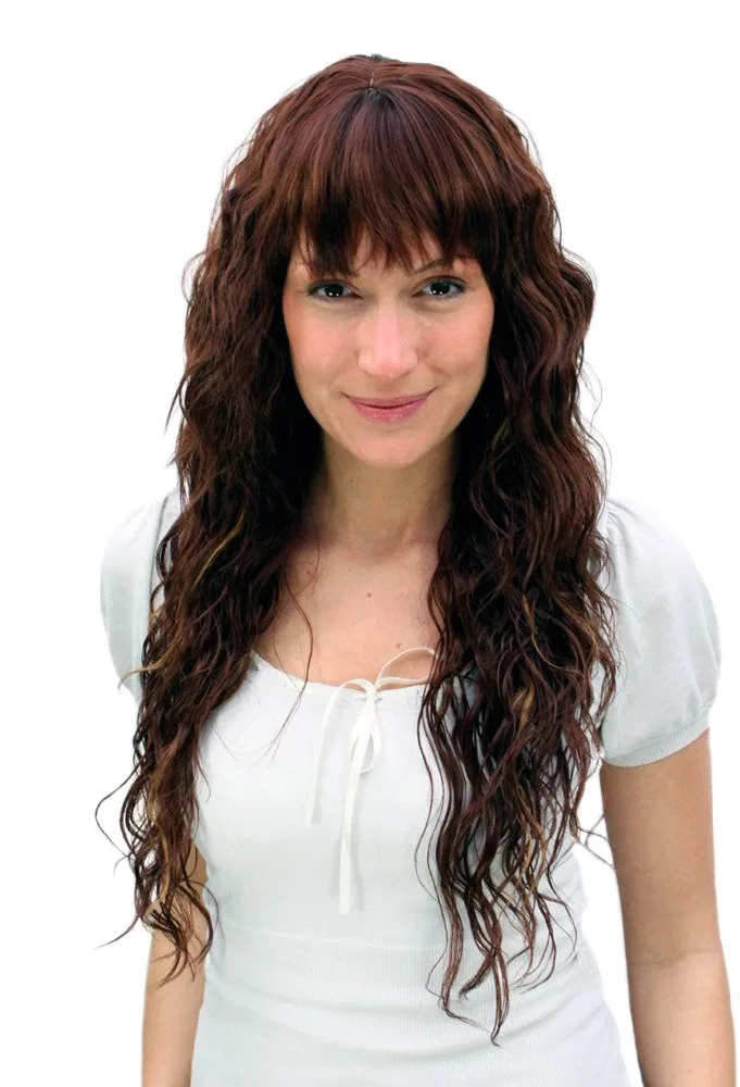 Длинный кудрявый парик «CARIBBEAN LATIN BEAUTY» от WIG ME UP Wig Me Up