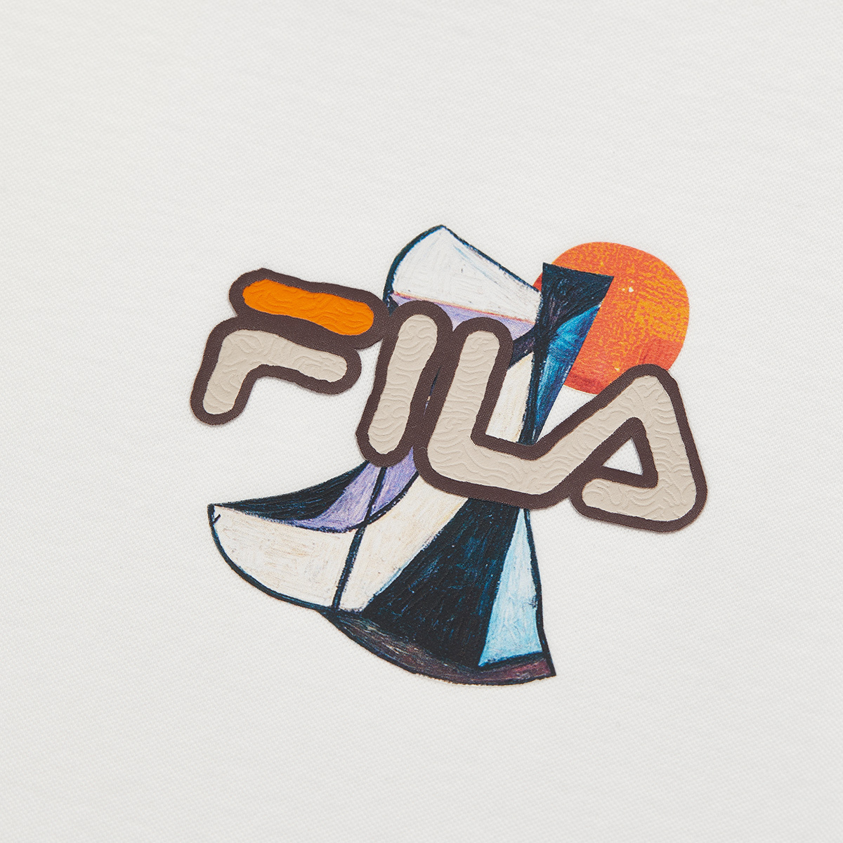 FILA KIDS Футболка с длинным рукавом Cloud White Kids' — фото 4