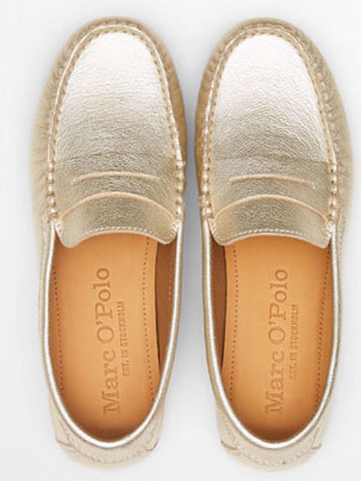 Тапочки Marc O'Polo Shoes, золотой — фото 2
