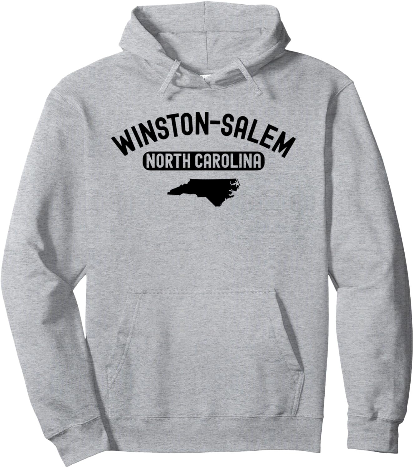 

Худи Retro Raleigh-Greensboro 336, Уинстон-Салем, Северная Каролина North Carolina Vintage Apparel, серый