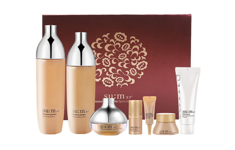 SU:M37° Набор для ухода за кожей secret garden serum cleanser eye cream семь предметов увлажняющий и питательный — фото 2
