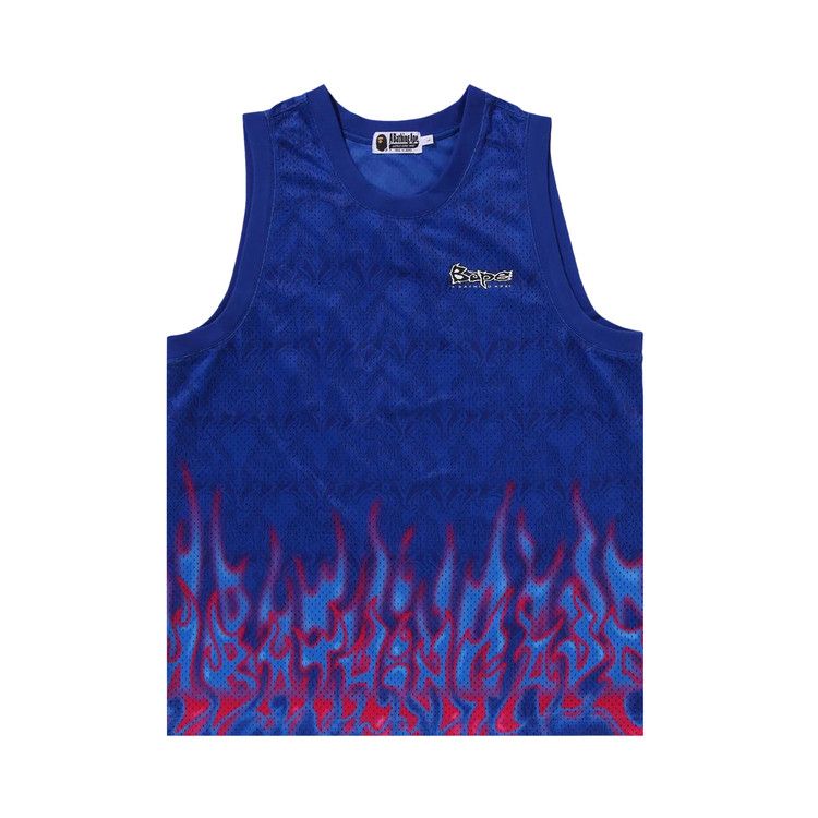 

Утепленный жилет BAPE Flame Mesh Vest, Blue