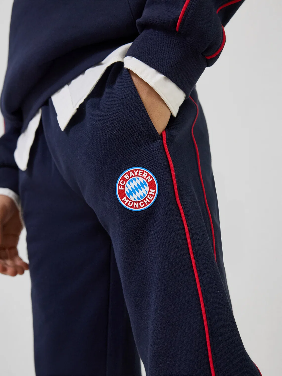 Обычные брюки Fc BAYERN MÜNCHEN, синие — фото 4