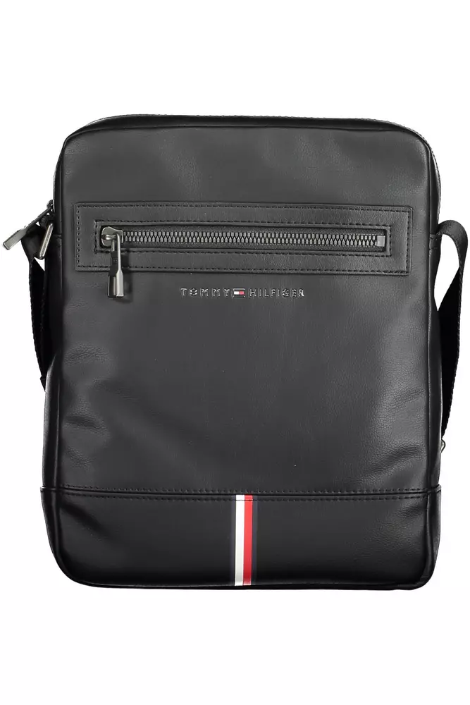 

Черная полиэтиленовая мужская сумка через плечо Tommy Hilfiger