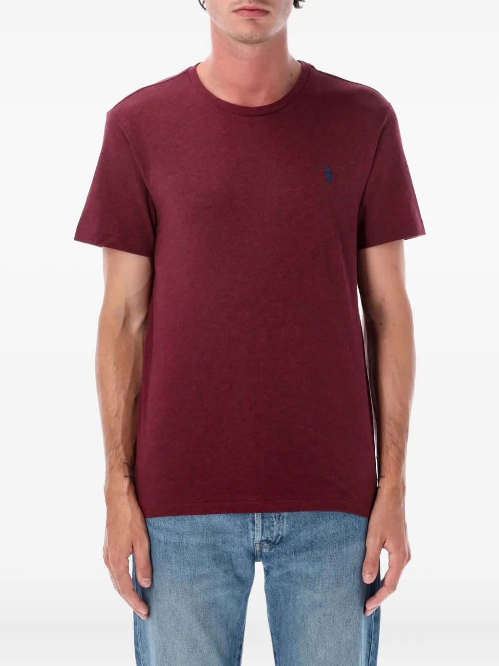 

Футболка с вышивкой POLO RALPH LAUREN, красный