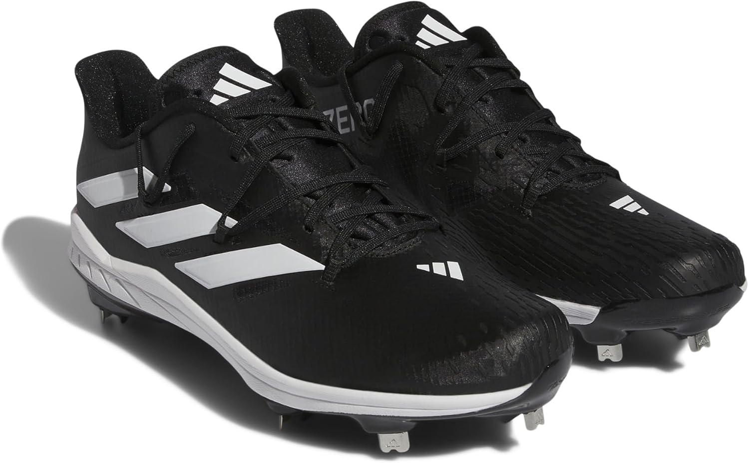 Мужские кроссовки Adidas Adizero Afterburner 9, белый/черный — фото 2