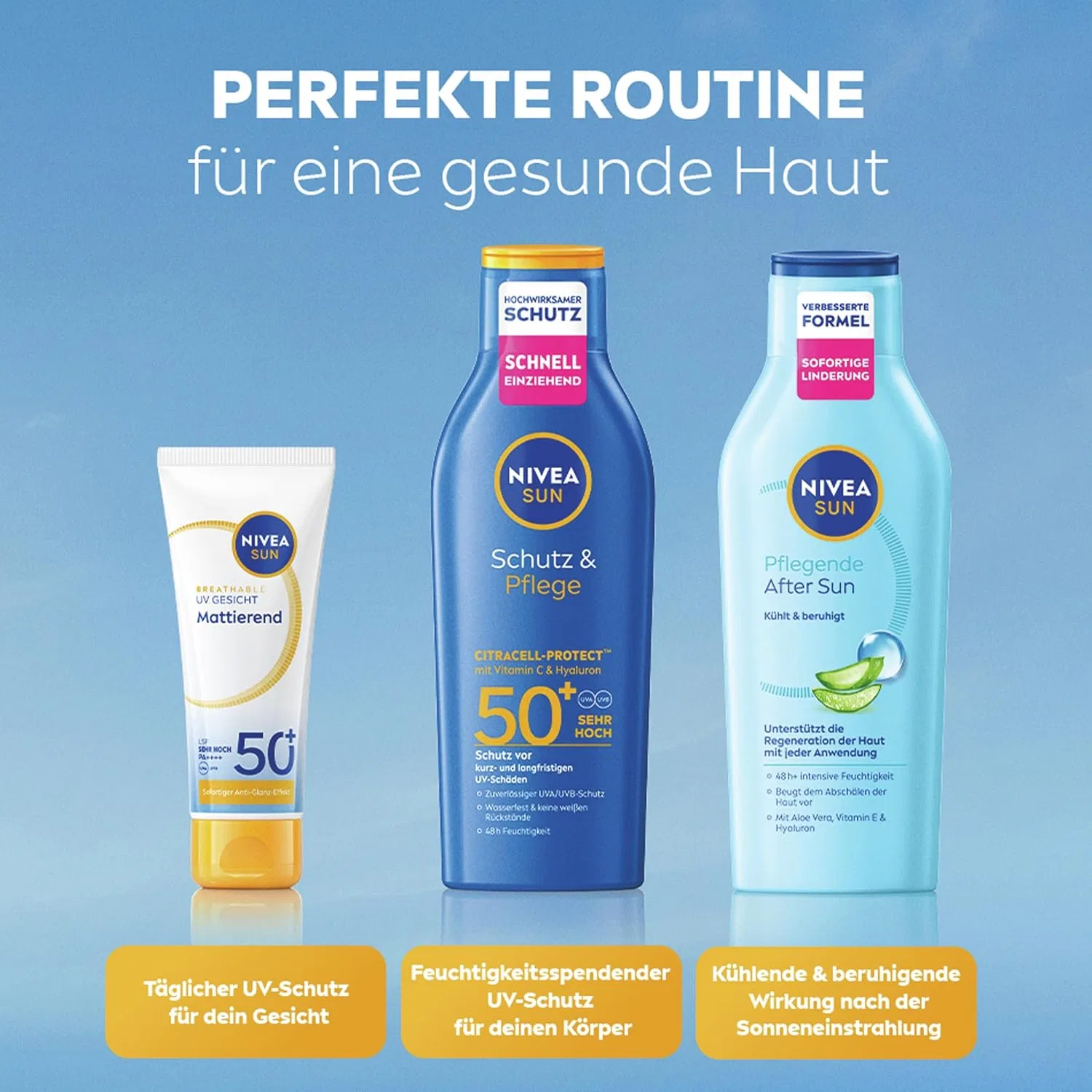 Солнцезащитный лосьон NIVEA SUN Protection & Care SPF 50+, 200 мл Nivea Sun — фото 4