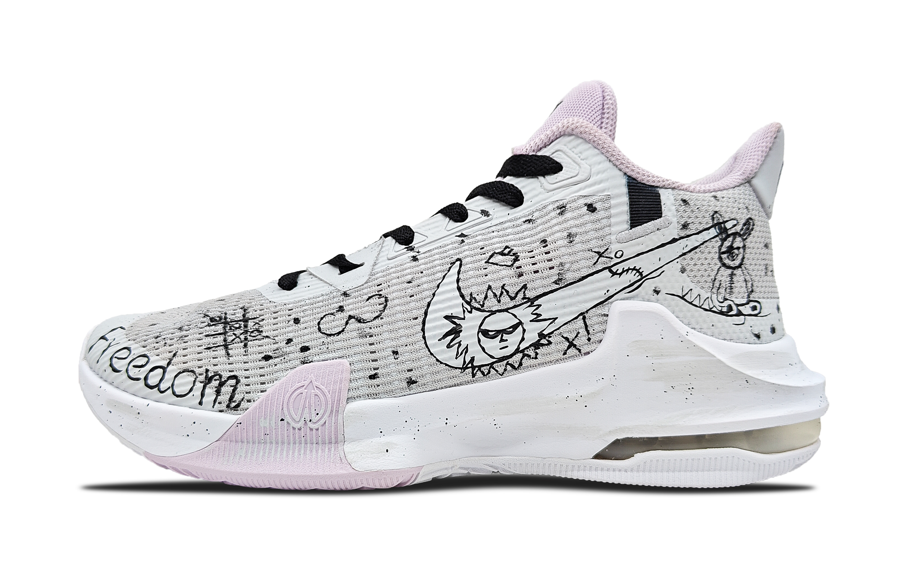 

Баскетбольные кроссовки Air Max Impact 3 Utopia 2.0 с противоскользящей подошвой, износостойкие, мужские, светло-серые Nike, Light Gray