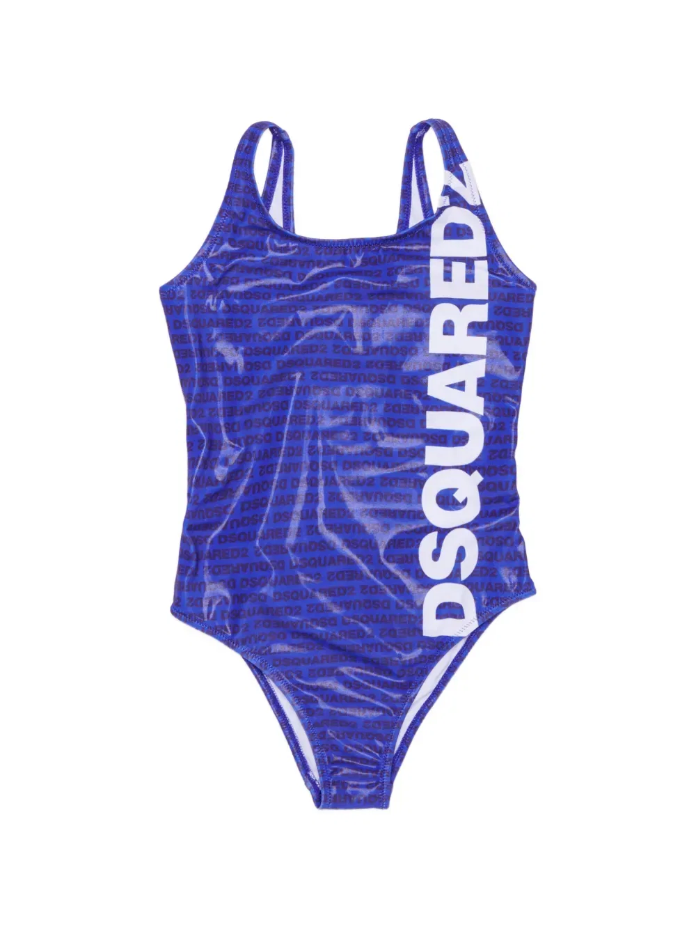 Купальник с открытой спиной Dsquared2 Kids, синий