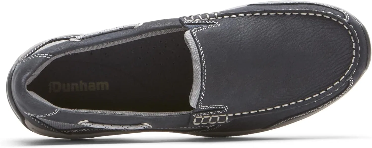 Мужские лодочные туфли Dunham Captain Venetian, Navy — фото 3