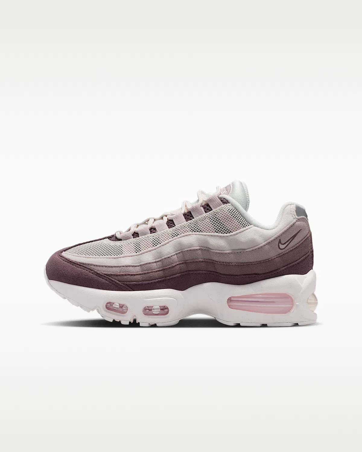 Кроссовки Nike Air Max 95 Big Bubble для детей, Phantom/Tattoo/Moon Particle/Silt Red