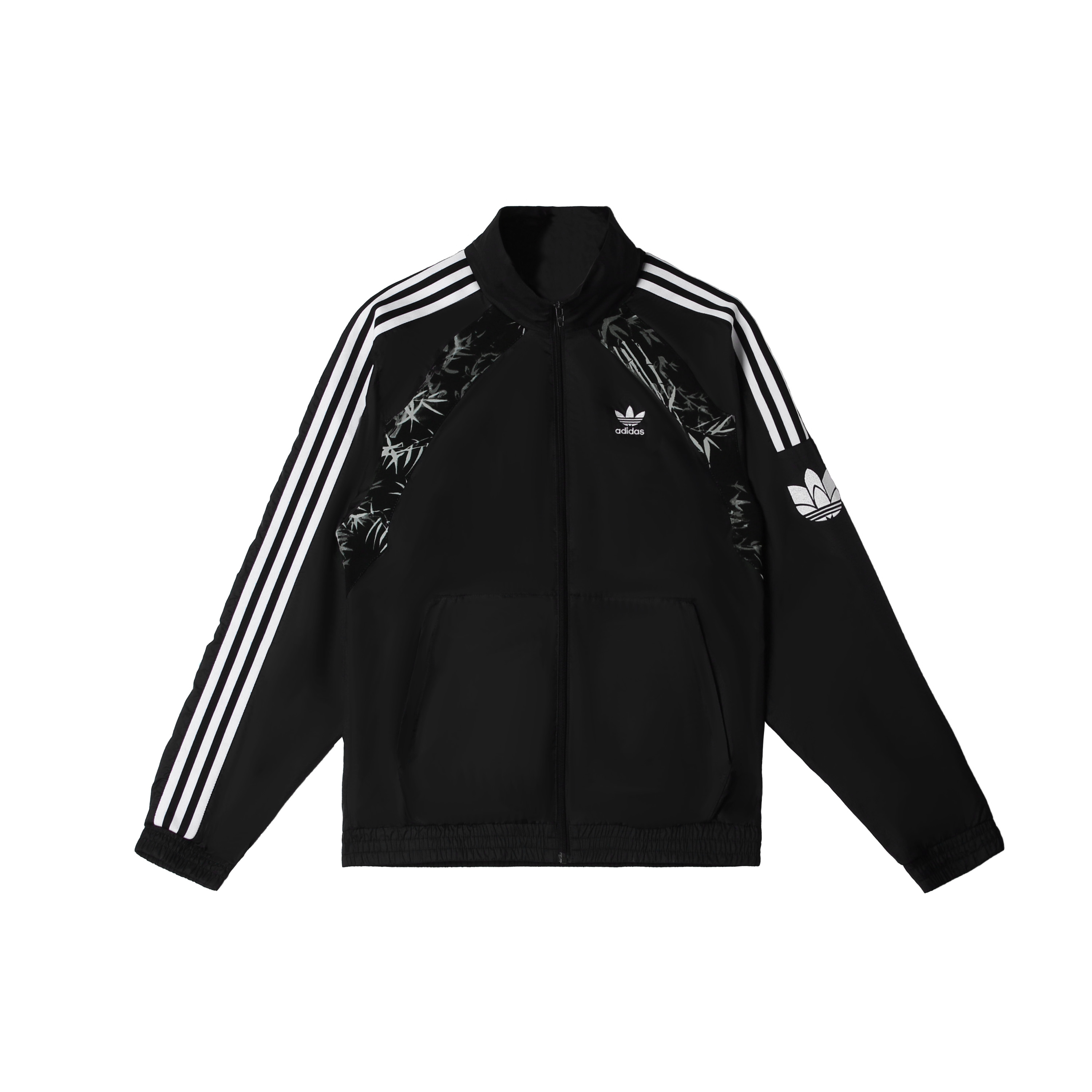 Adidas Originals Мужская куртка, черный, с воротником-стойкой, средней жесткости, другие — фото 3