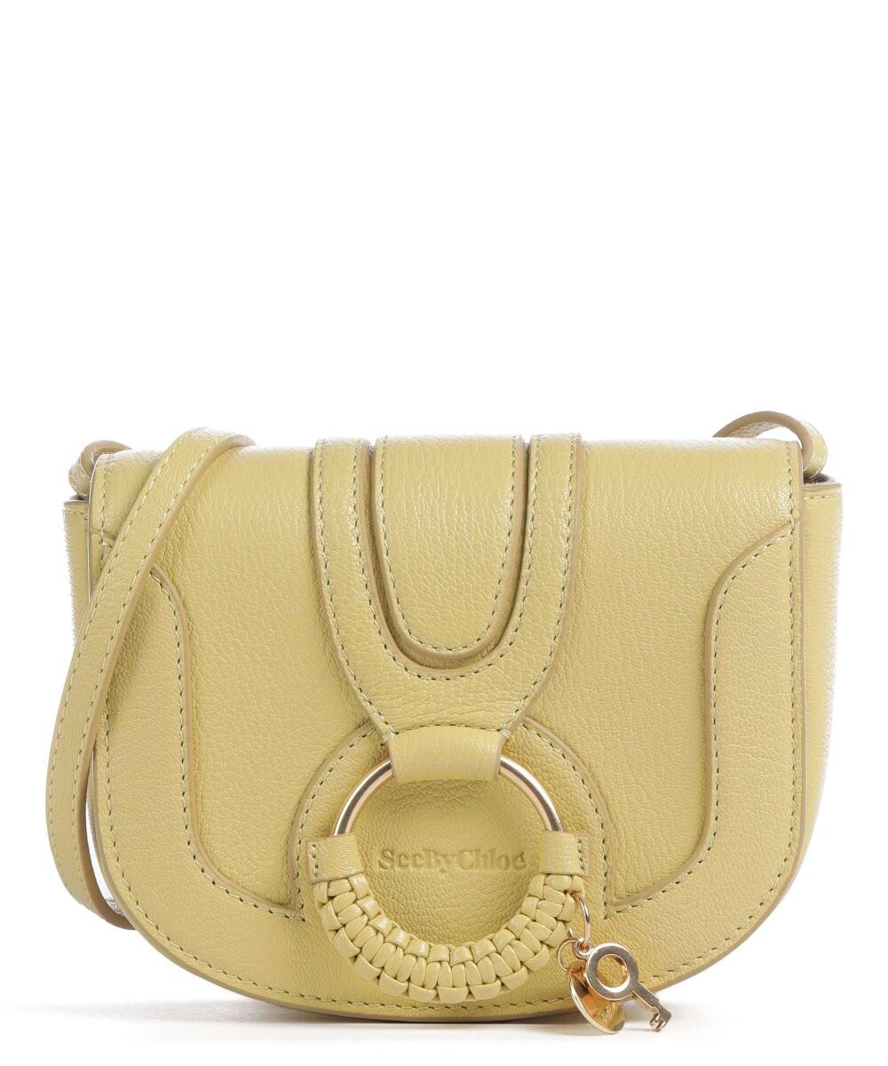 

Сумка через плечо Hana Mini из зернистой козьей кожи. See By Chloé, желтый