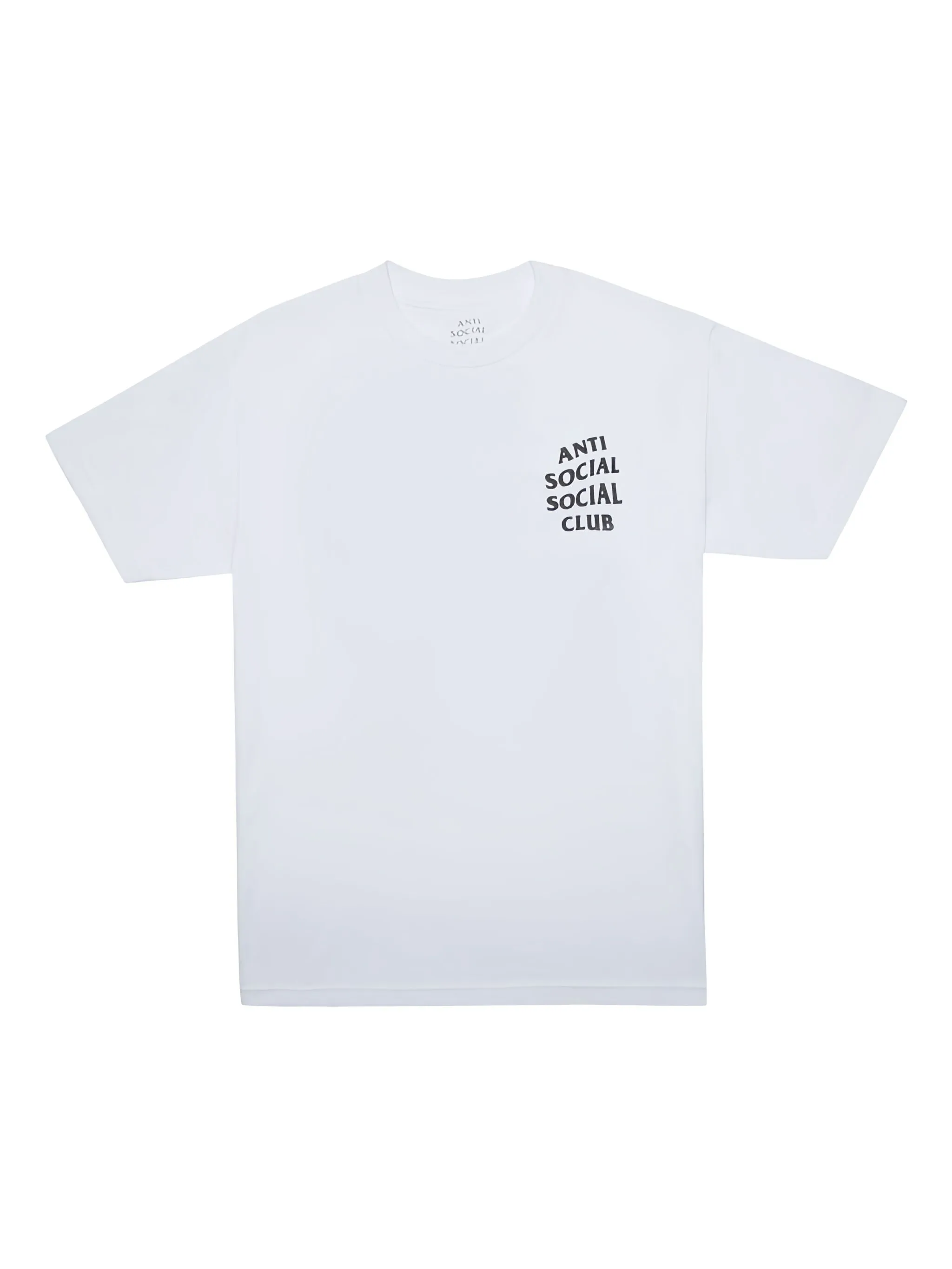 

Футболка с логотипом Anti Social Social Club, белый