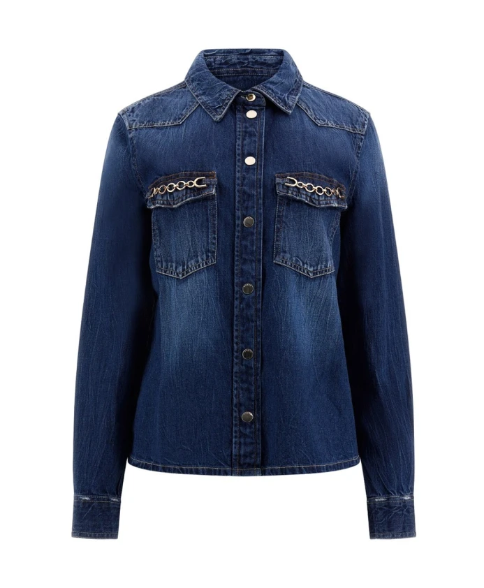 

Джинсовая блузка Guess, синий