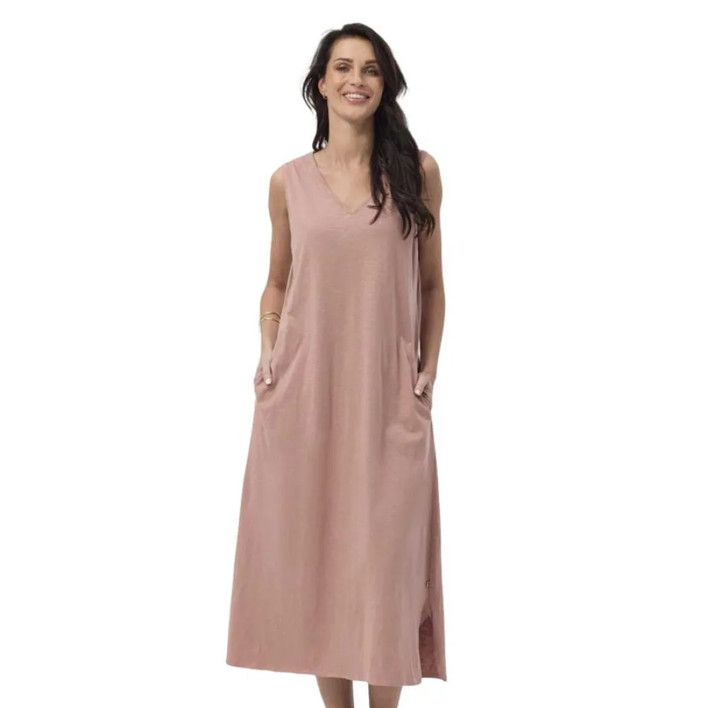 

Платье Redgreen Dezi sleeveless long, розовый