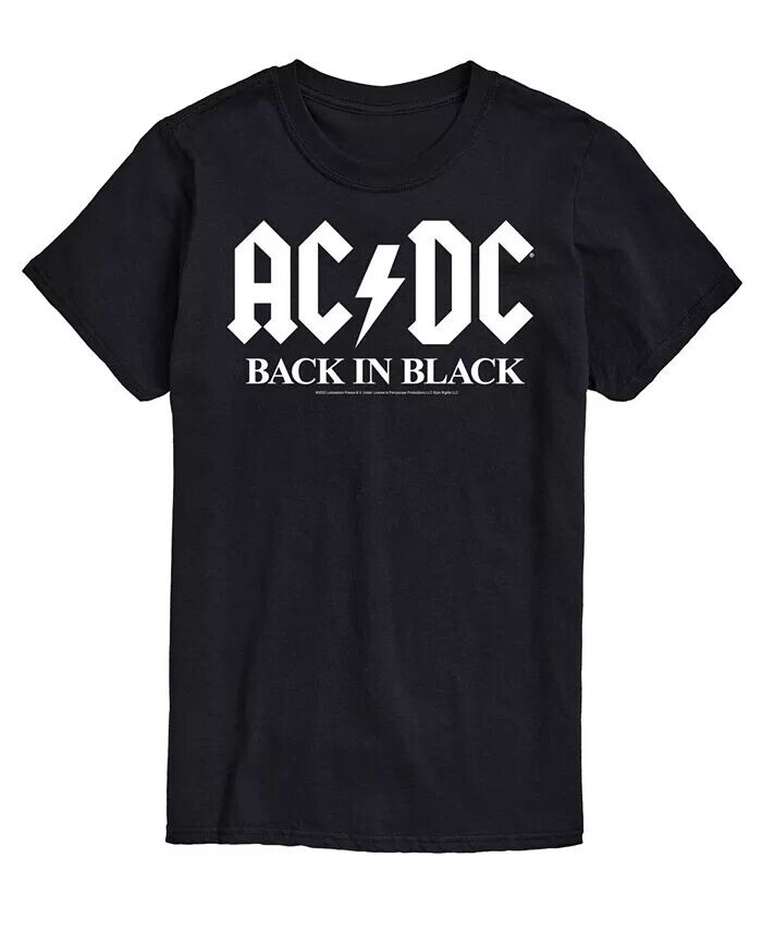 

Мужская футболка ACDC Back In Black AIRWAVES, черный