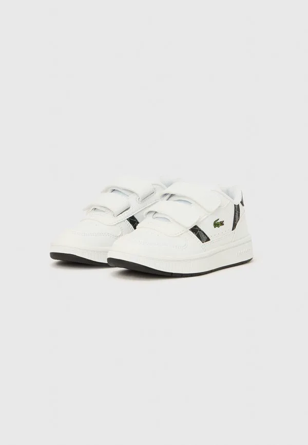 Кроссовки унисекс с т-образным зажимом Lacoste, White/Black — фото 2