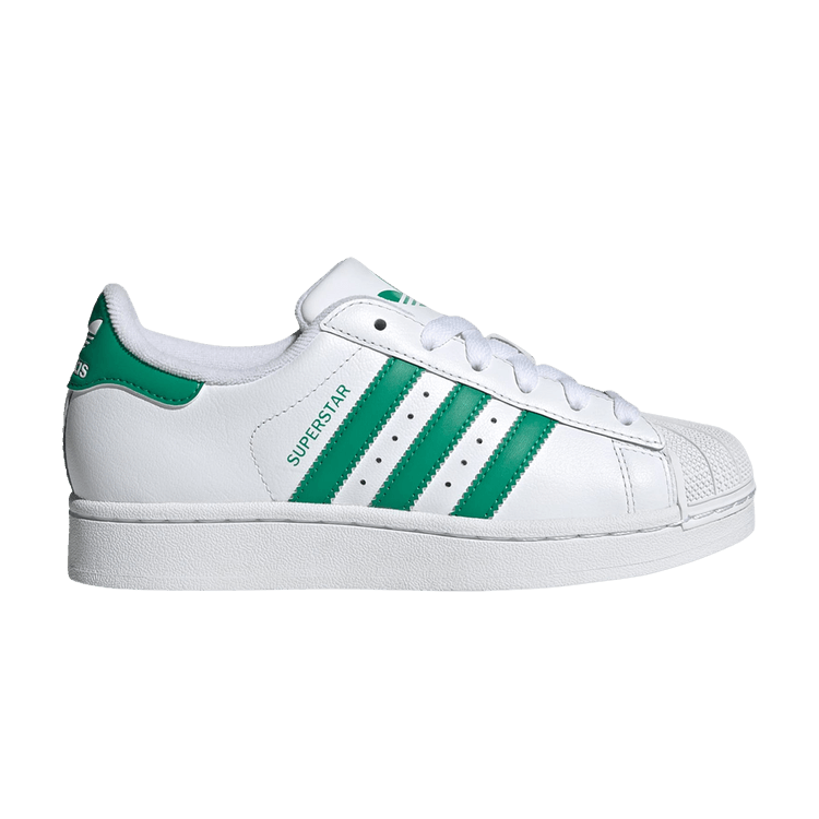 

Кроссовки Superstar 2 J 'White Court Green', белый