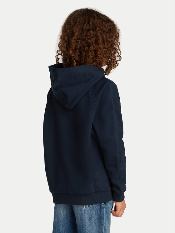 Свободный крой толстовки Varsity KB0KB09574 Tommy Hilfiger, синий — фото 3