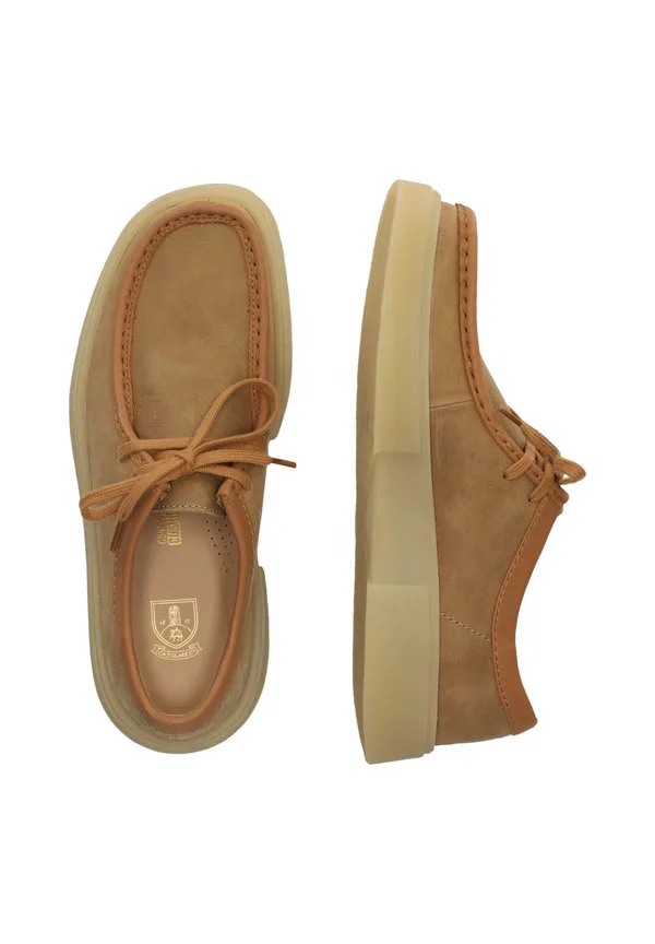 Повседневные кроссовки torview на шнуровке Clarks, Tan Leather — фото 3