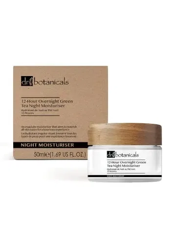 Крем для лица Dr Botanicals — Ночной с зеленым чаем, 50 мл