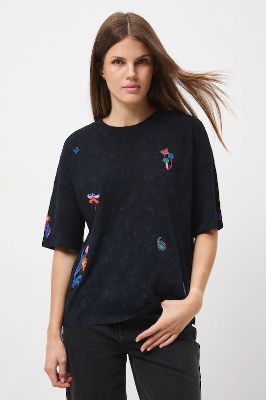 

Хлопковая футболка Medicine, серый