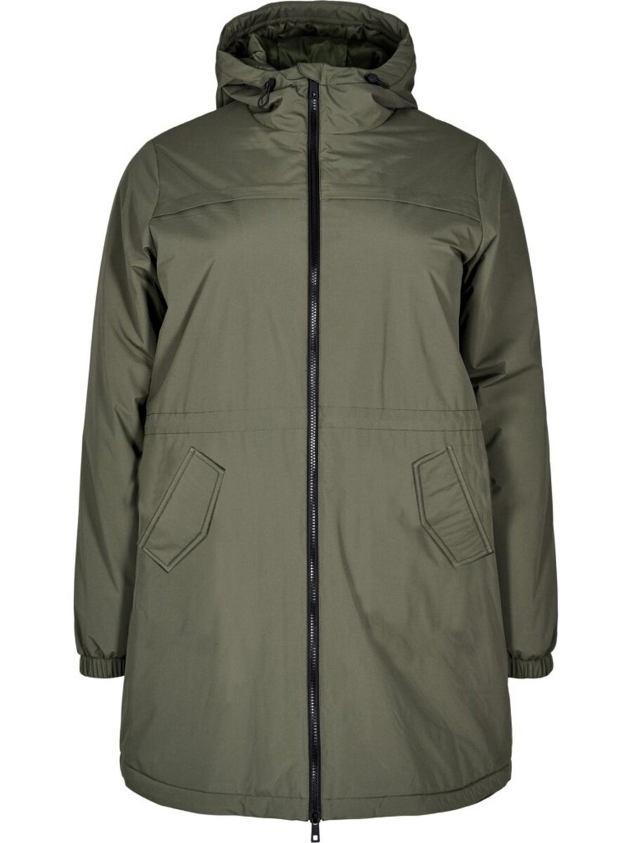 

Демисезонная парка Zizzi CACAM, Olive