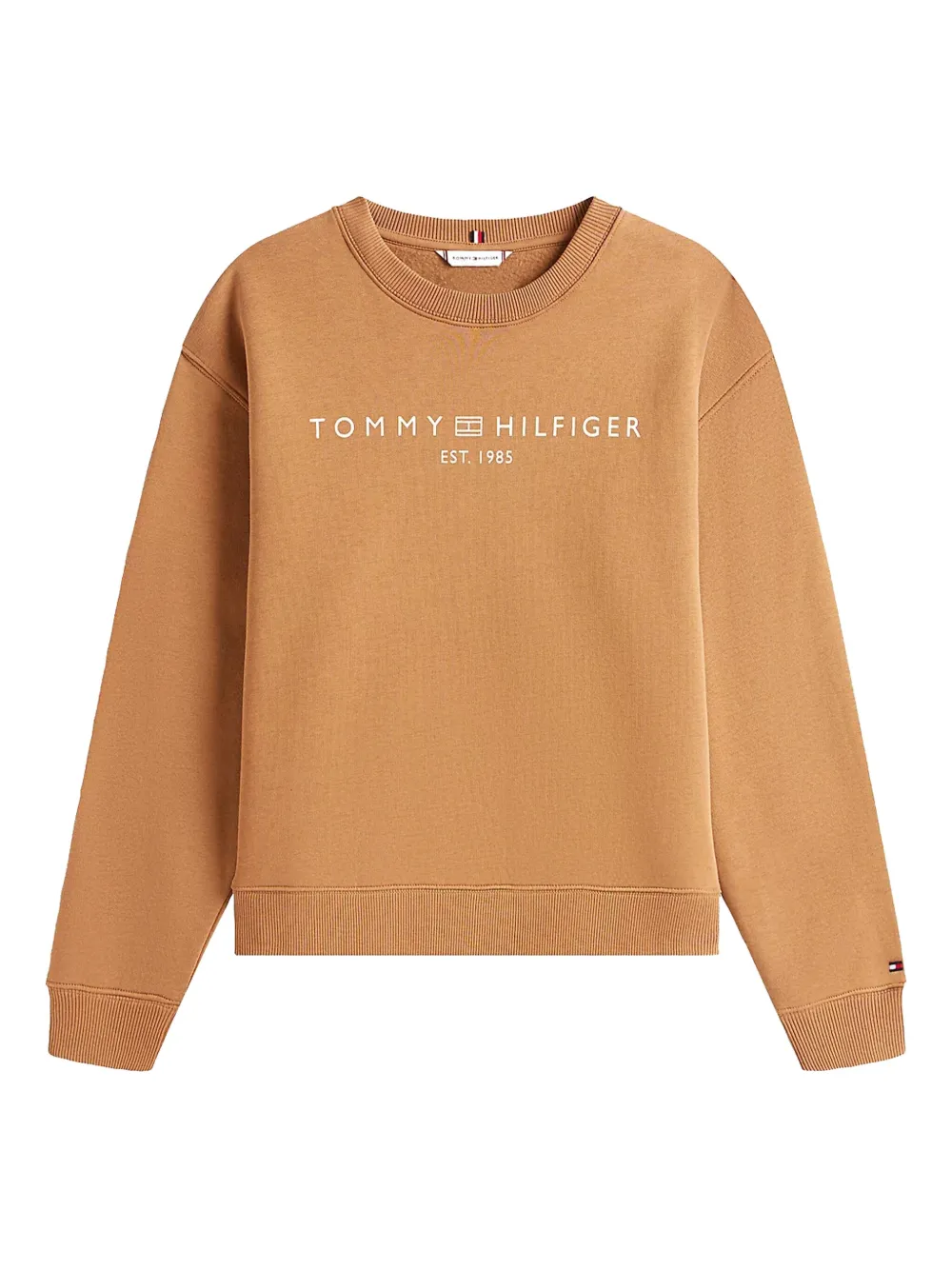 

Толстовка с логотипом Tommy Hilfiger, коричневый