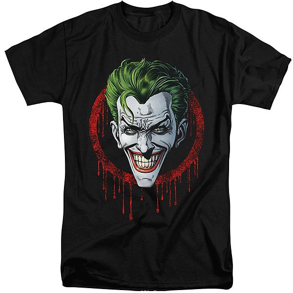 

Футболка Batman joker drip adult tall Licensed Character