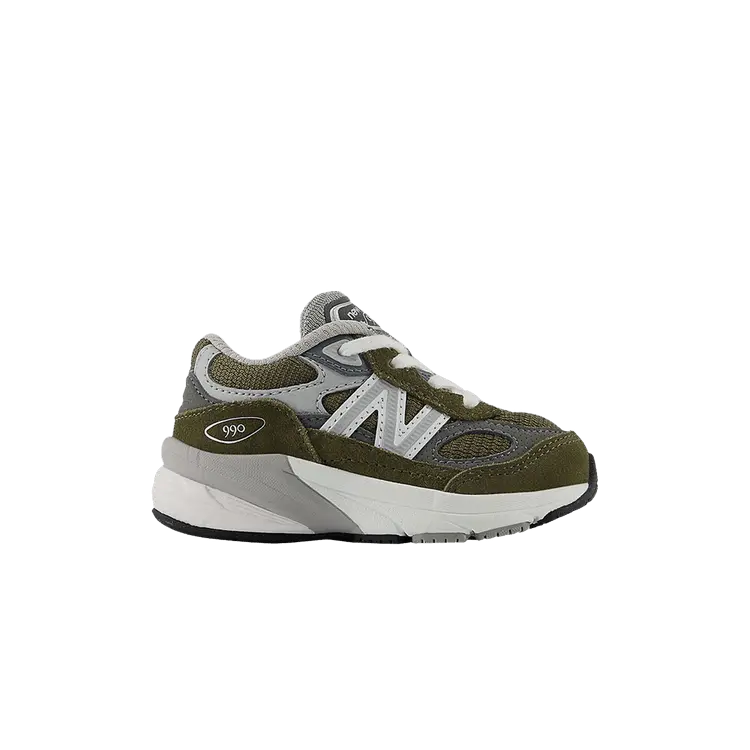 

Кроссовки New Balance 990v6 Toddler True Camo, зеленый