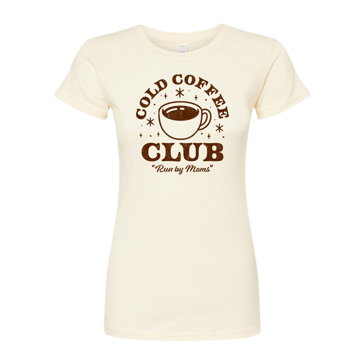 

Футболка с графическим принтом Cold Coffee Club для юниоров Licensed Character, бежевый