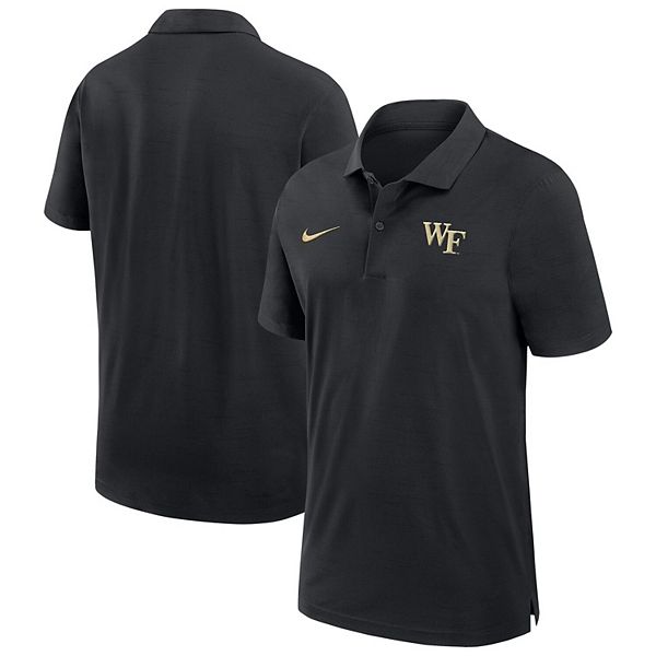 

Мужская черная футболка-поло Wake Forest Demon Deacons Performance Nike