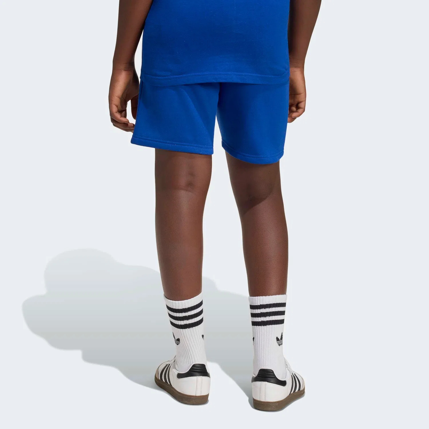 Брюки Adidas Originals Regular темно-синего цвета — фото 3