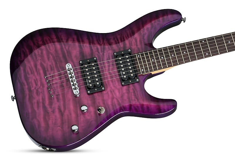 

Электрогитара Schecter C-6 Plus Electric Magenta