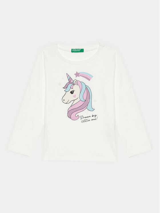 

Блуза стандартного кроя United Colors Of Benetton, экрю