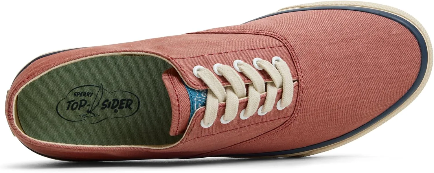 Мужские классические кеды Sperry CVO, красный — фото 3