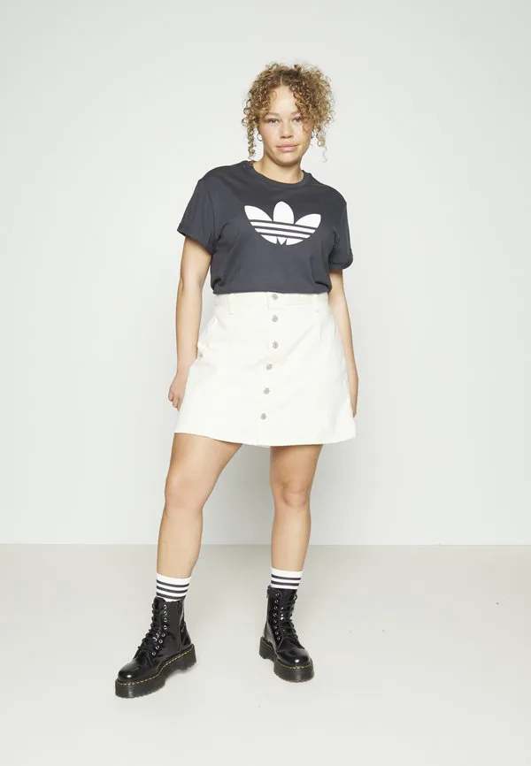 Футболка с принтом Adidas Originals, Carbon — фото 2