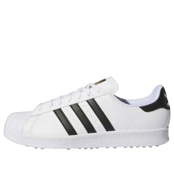 

Кроссовки ss80 golf sl 'white black' Adidas, белый