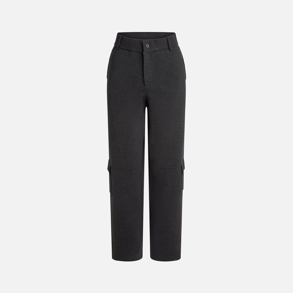 

Брюки Aya Muse Basics Knit Cargo Pants, цвет Charcoal
